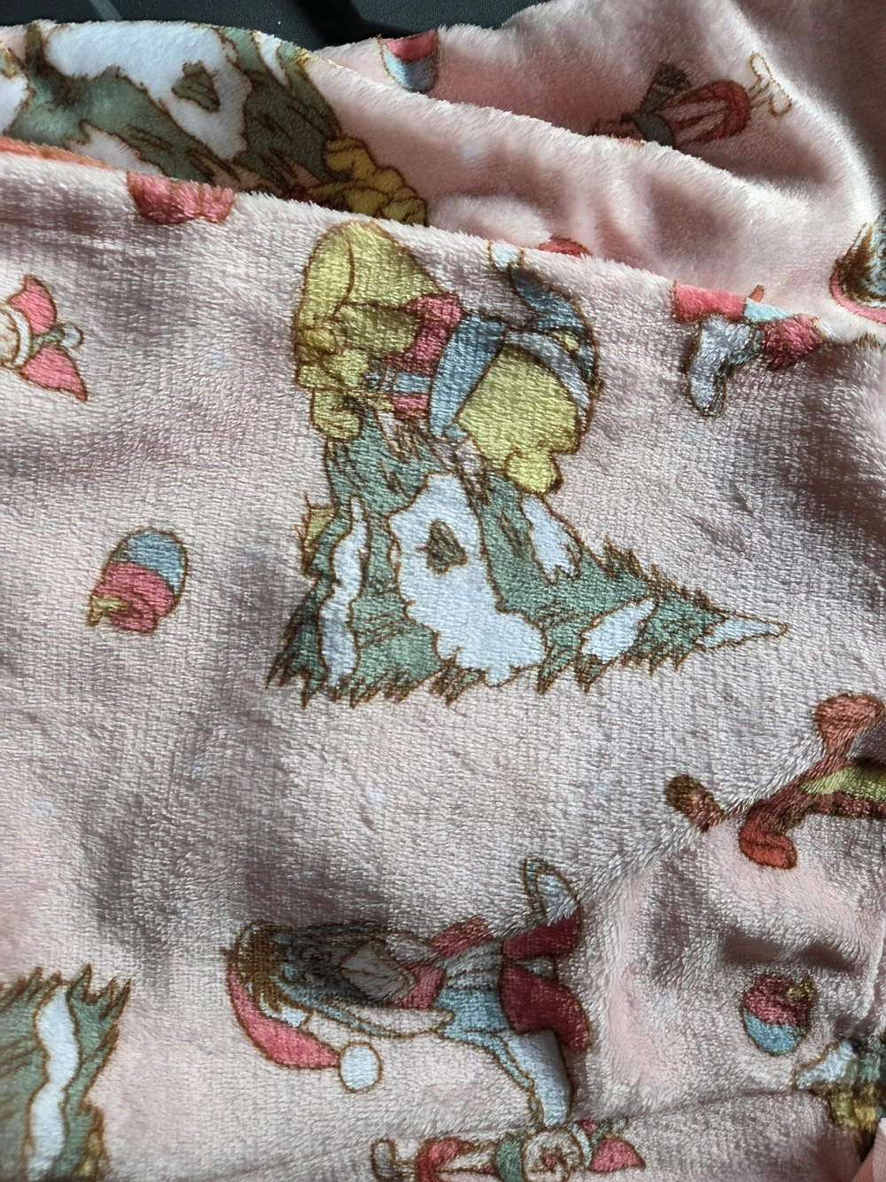 Disney Pink Christmas Pooh & Friends Pajama Pants - Picture 5 of 6